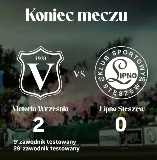 Zwycięstwo w meczu kontrolnym z KS Lipno Stęszew