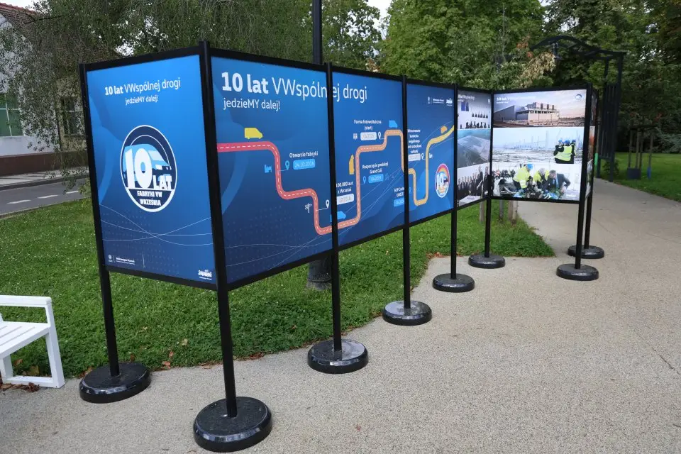 10-lecie Volkswagena we Wrześni
