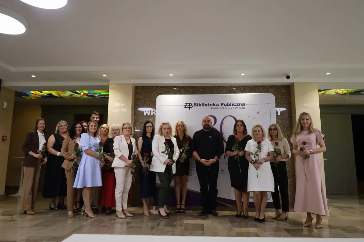 80-lecie Biblioteki Publicznej Miasta i Gminy we Wrześni – Uroczysta gala i wspólne świętowanie
