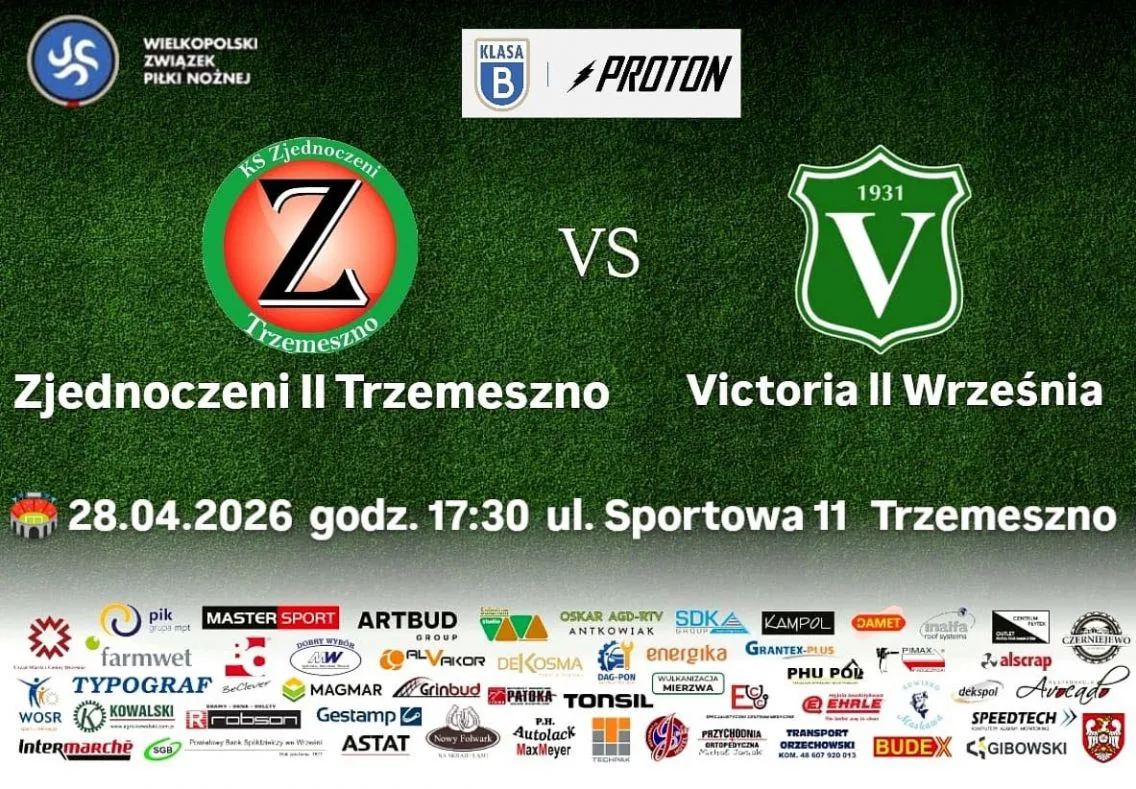 Mecz w Trzemesznie już we wtorek