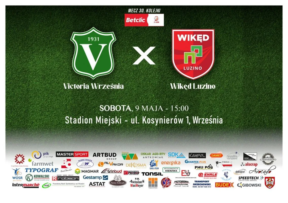 Zbliża się mecz z Wikęd Luzino!