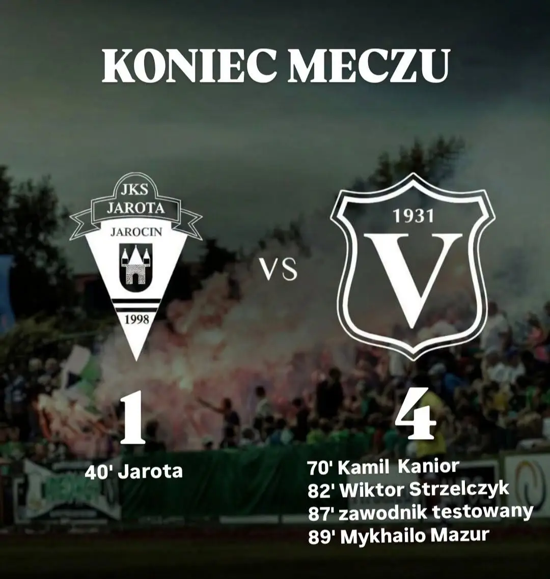 Victoria Września triumfuje w meczu kontrolnym z Jarotą Jarocin