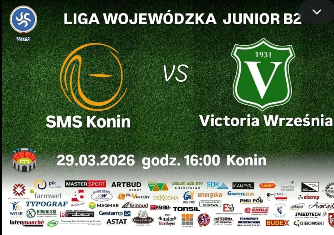 2 Liga Wojewódzka Junior B2 - nadchodzący mecz