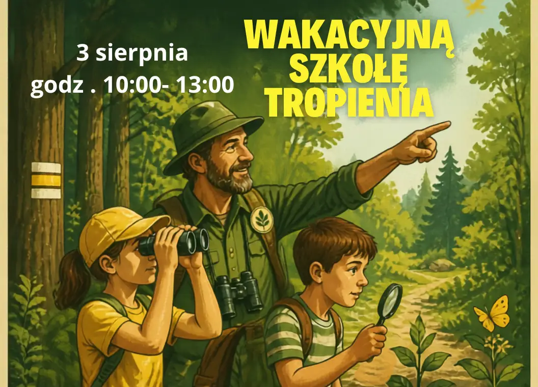 Wakacyjna szkoła tropienia w Bibliotece Publicznej