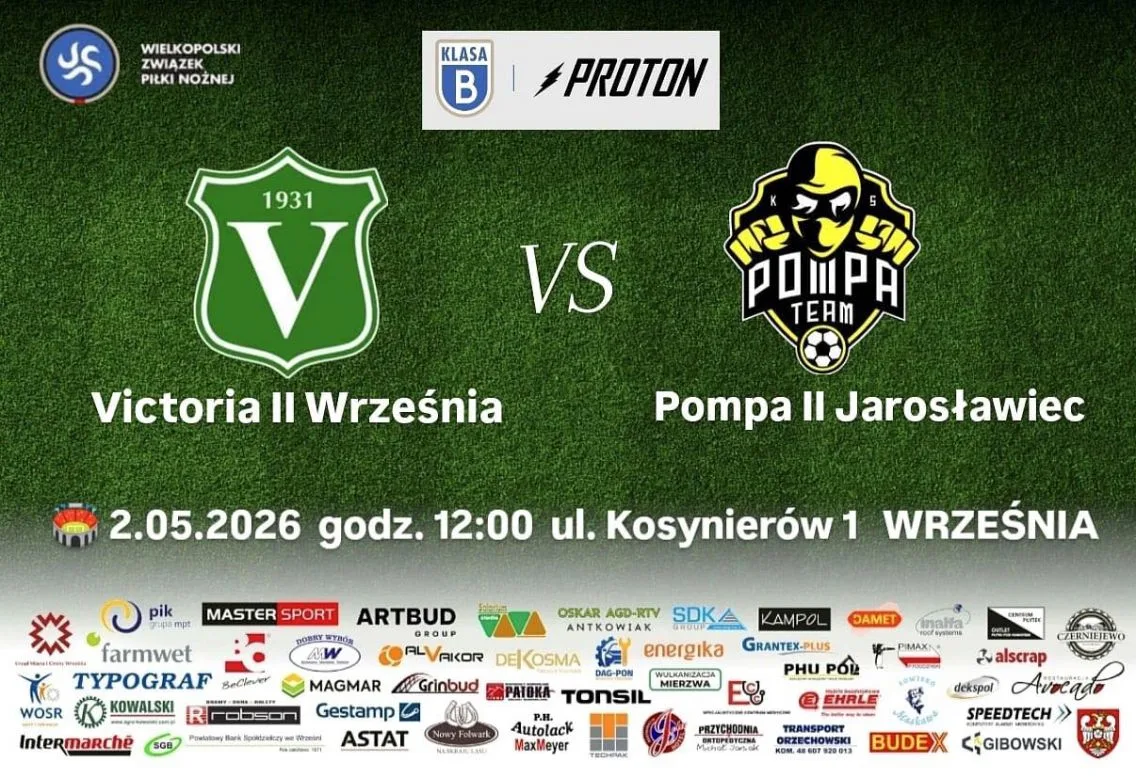 Victoria podejmuje Pompa II Jarosławiec