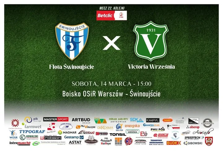 Mecz w Świnoujściu o cenne punkty