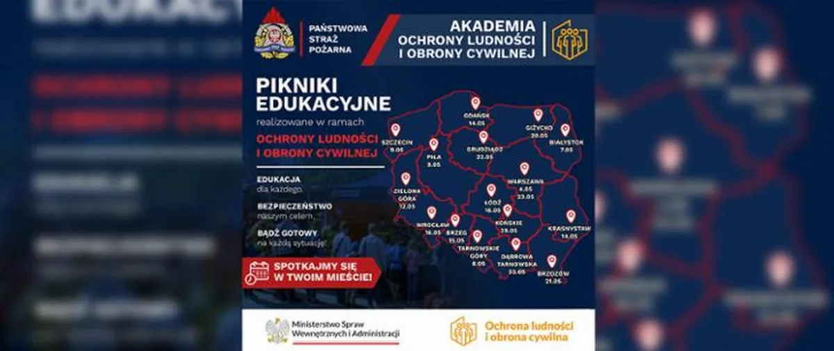 Edukacyjne Pikniki w ramach Akademii Ochrony Ludności i Obrony Cywilnej