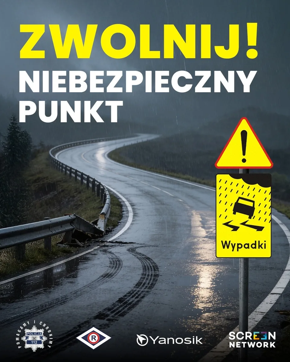 Akcja „Zwolnij - niebezpieczny punkt!”